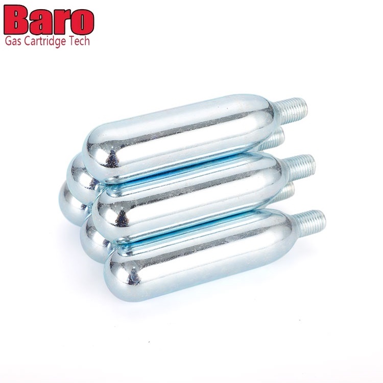Cartuchos de rosca de CO2 de 16g para enchimento de pneus