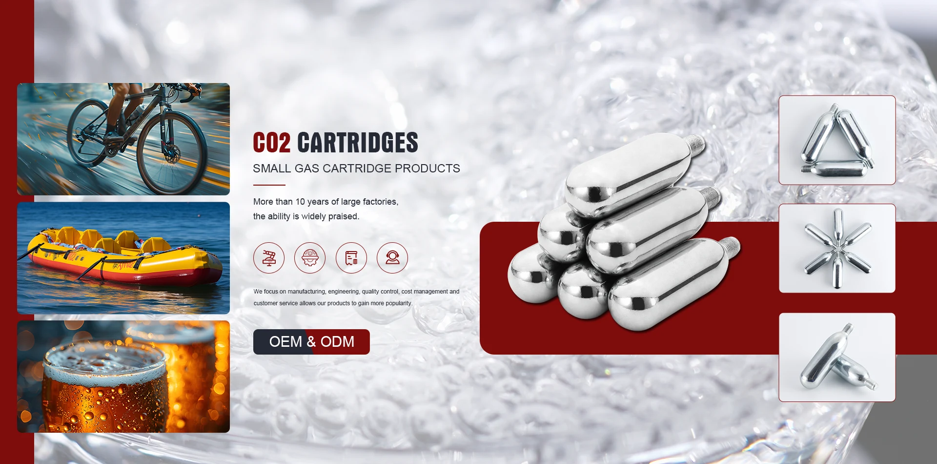 Fábrica de cartuchos de CO2