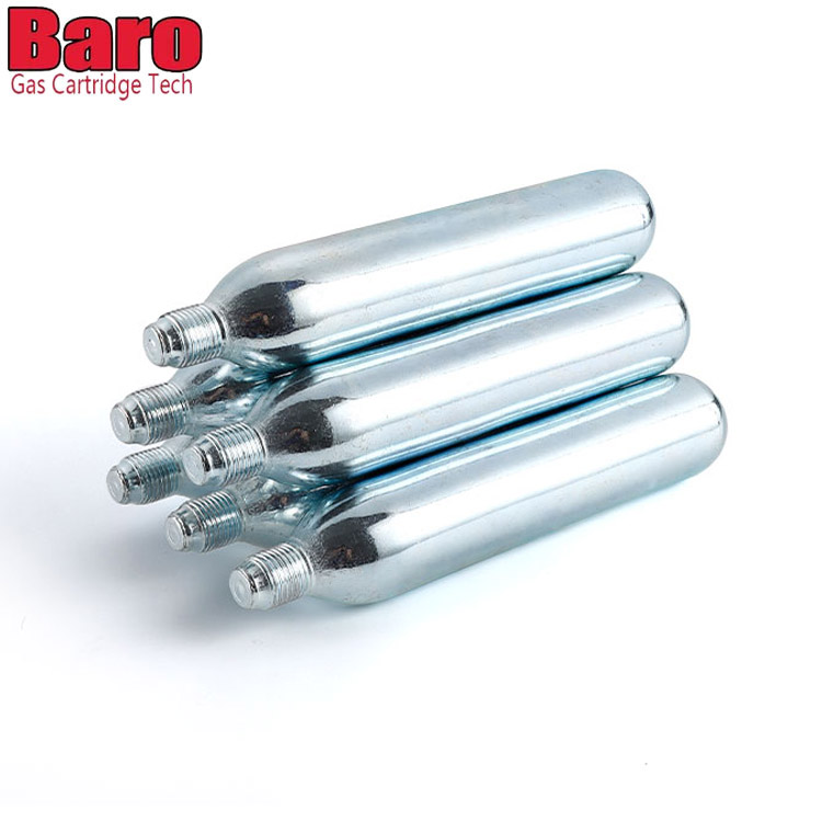 cartucho rosqueado CO2 88g para tiro de Paintball